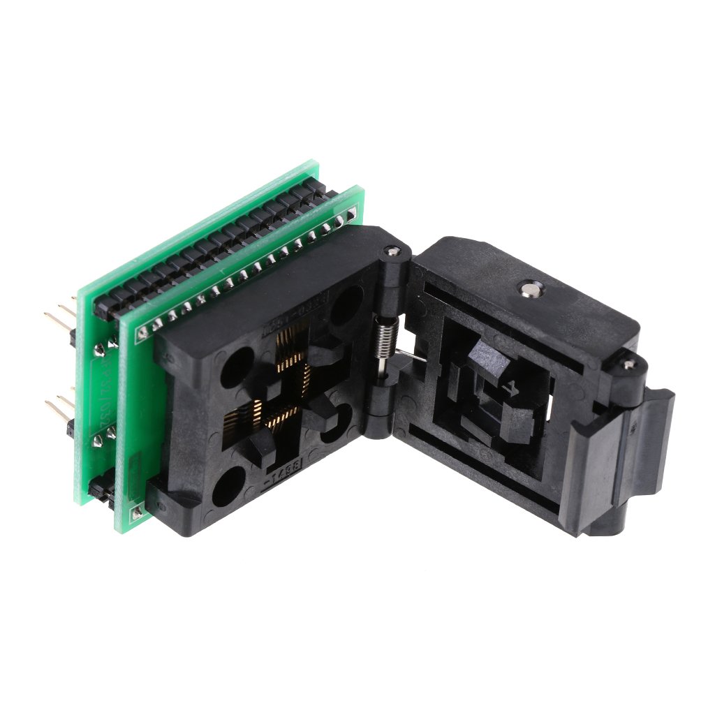 TQFP32/QFP32 Auf DIP32 IC-Adapter – Programmieradapter Mit Sockel SA663 Zum Brennen Von SMD-Chips TQFP32/QFP32 Auf DIP32 IC-Adapter – Programmieradapter Mit Sockel SA663 Zum Brennen Von SMD-Chips