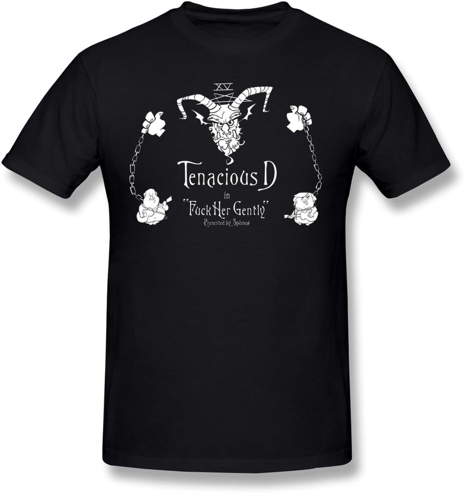 LongRVEA Men's Tenacious D Rock Tee-shirt Black