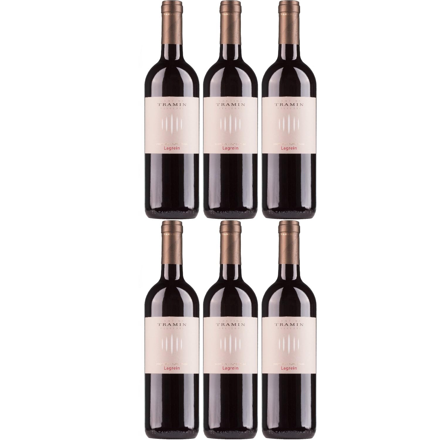 Cantina Tramin Lagrein Rosso Alto Adige Rotwein Rot trocken Italien inkl. FeinWert E-Book (6 x 0,75l)