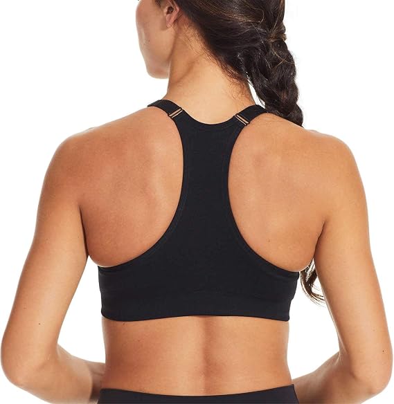 حمالة صدر رياضية PUMA ، 3 عبوات (أسود / أبيض / رمادي ، X-Large)