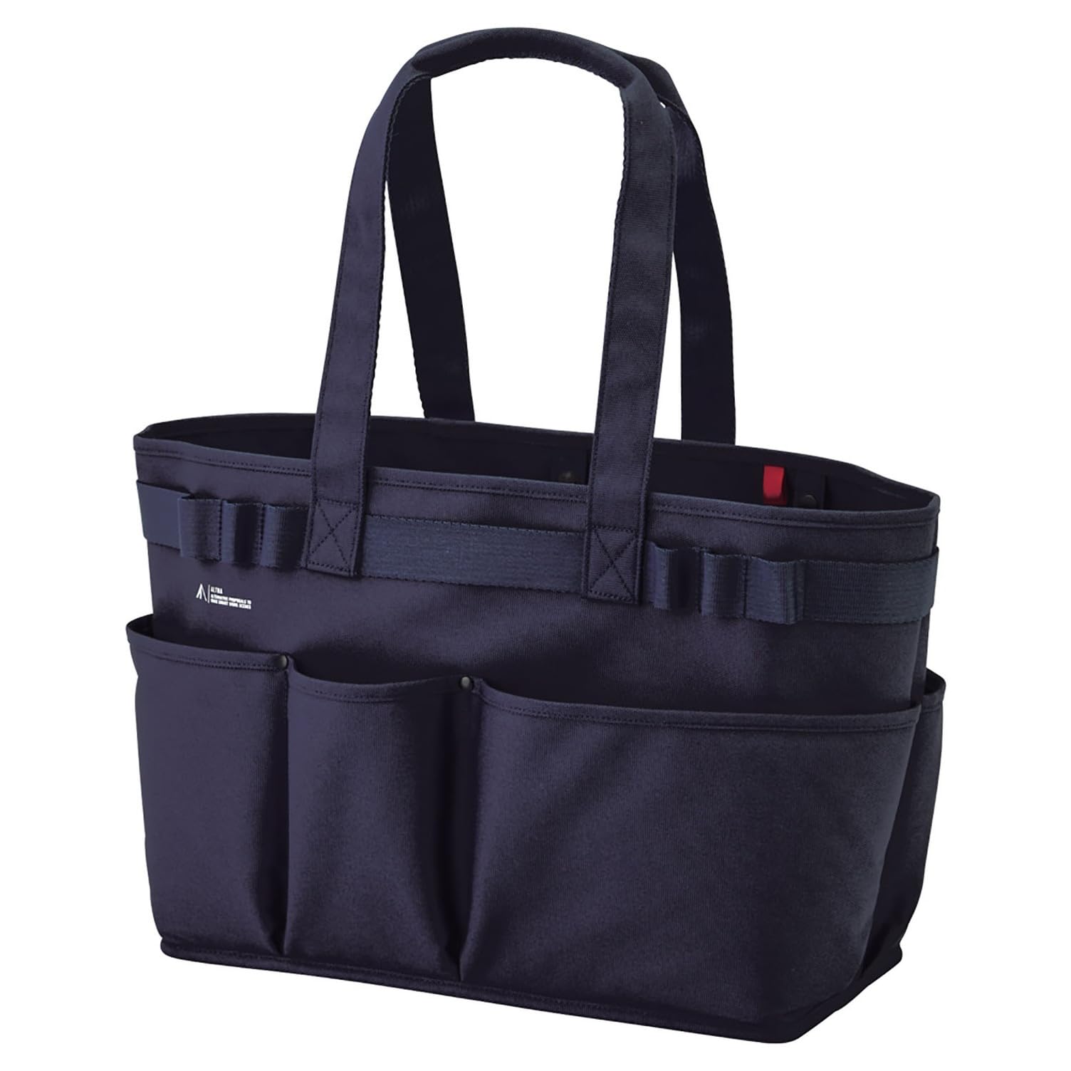 LIHIT LAB Tool Bag, 14.6 x 6.3 x 11.1", Navy Blue (A7750-11)