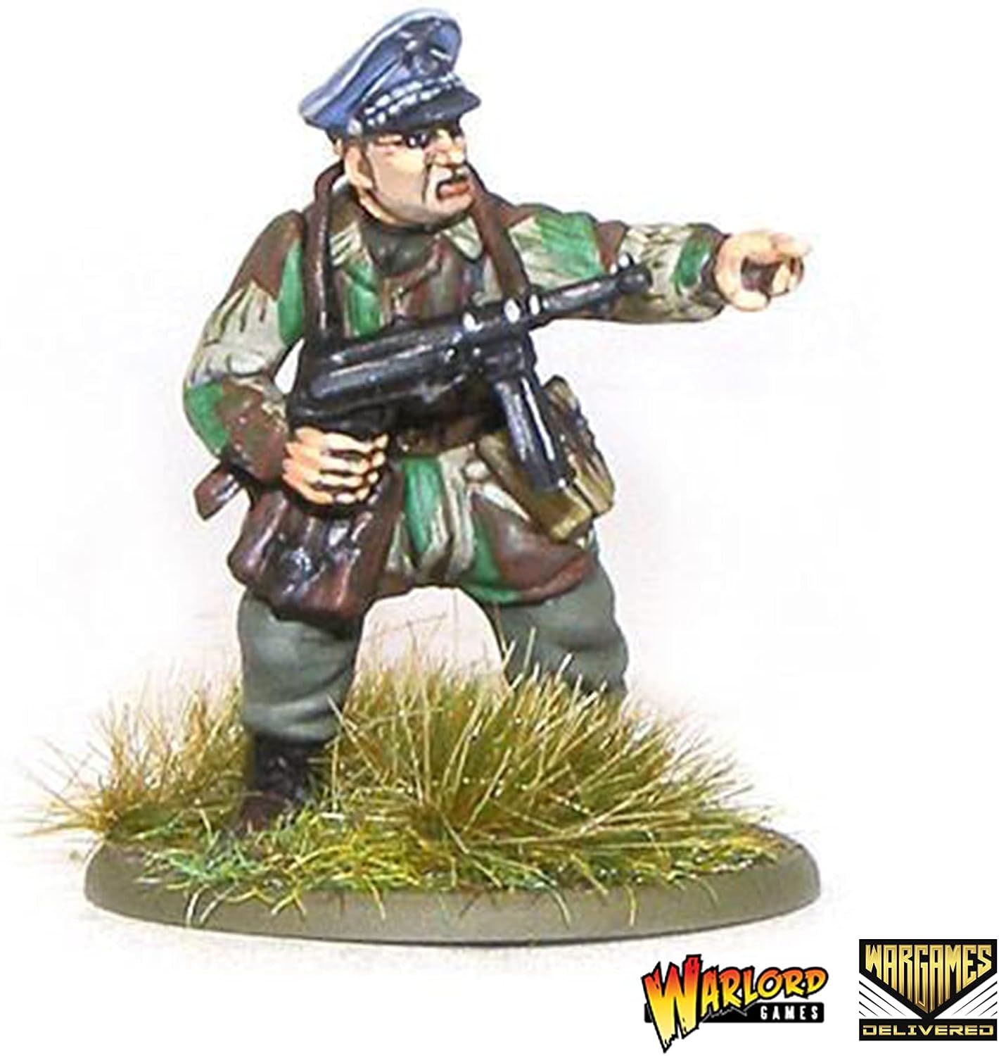 Wargames Delivered - Warlord Games Bolt Action Miniatures - German Fallschirmjager Troop Set, World War 2 Plastic Army Men, 28mm Miniatures for Miniature Wargaming
