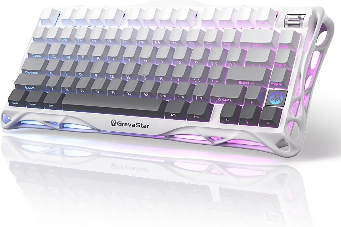 ★ほぼ新品★グラバスター ゲーミングキーボード＆マウスセット‼︎ Amazon | GravaStar Mercury K1 Pro ゲーミングキーボード 無線