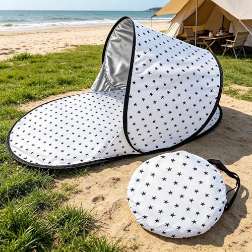 Tienda de campaña de playa plegable e impermeable para camping de verano 4