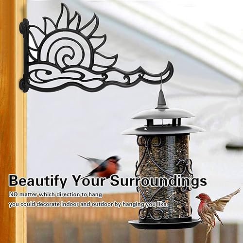 Miniatura 6 de Soporte para colgar plantas de alta resistencia, colgador de aluminio para colgar plantas de 13 pulgadas, resistente al óxido, gancho decorativo