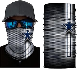 Trader Bo's American Flag Neck Gaiter Set, Lightweight Face Masks for Outdoor Activities, 5-Pack