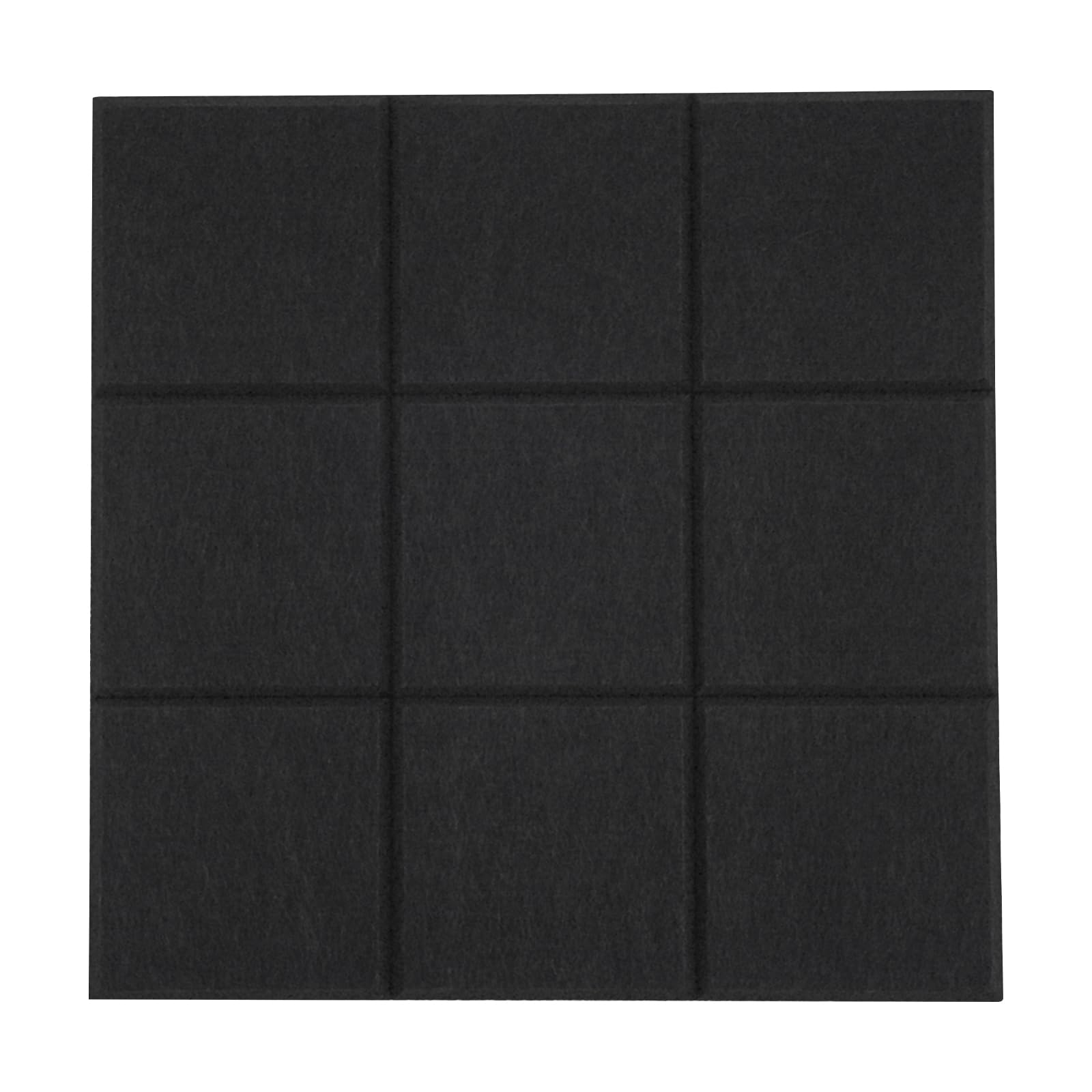 6 Pannelli In Feltro Grigio Chiaro 30x30cm - Per Pareti Attrezzate E Decorazioni Domestiche