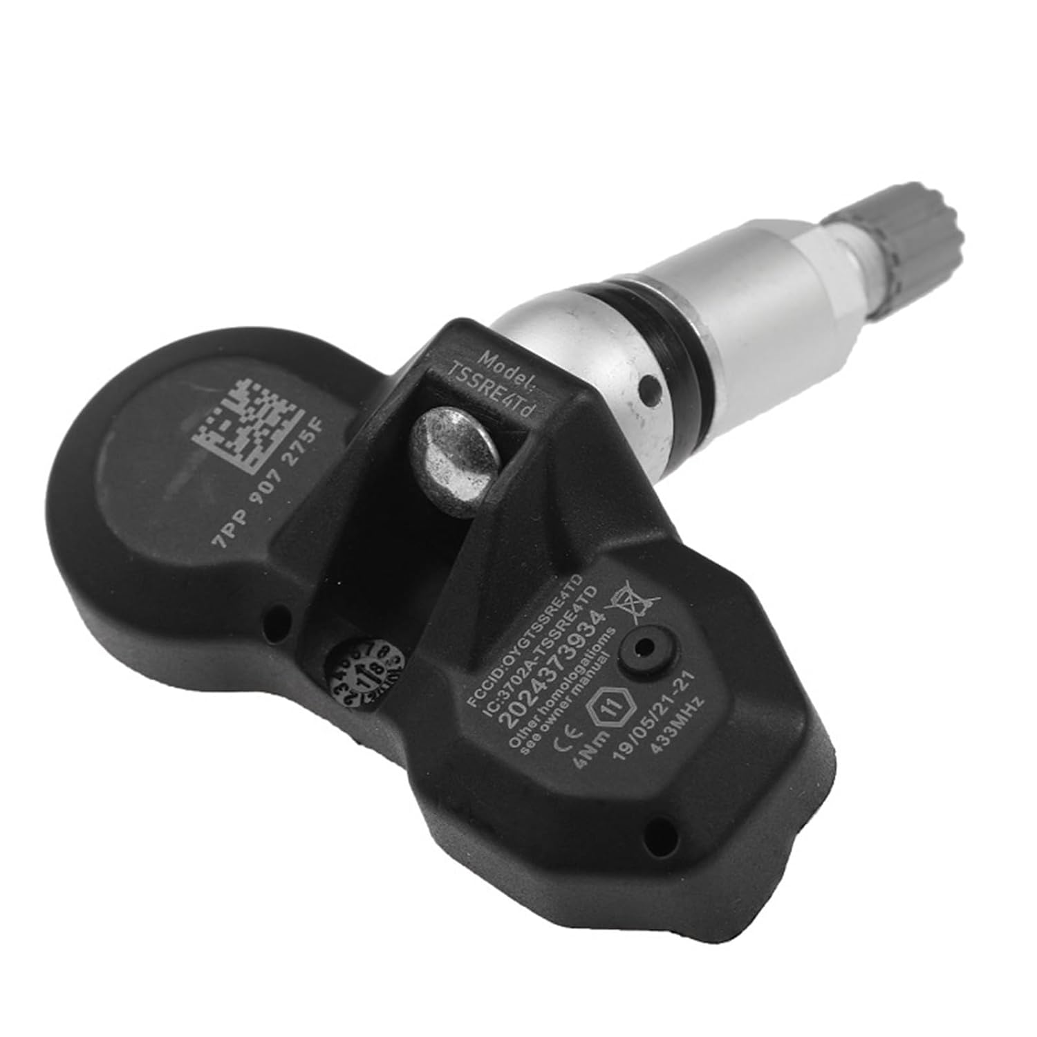 7PP907275F 433 MHZ TPMS Sensor Tire Pressure Sensor Compatible with A4 B7 B8 A6 C6 A8 D4 Q7 R8 RS4 S4 S6 Compatible with VW Touareg(1P)