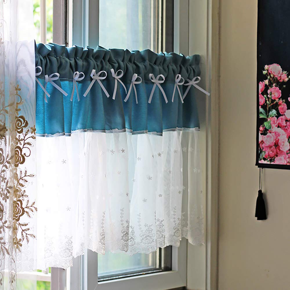 Cortinas de cocina para ventanas cortas que evitan miradas externas dando la máxima claridad