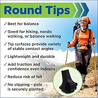 Vista 5 de York Nordic Motivator - Bastones de caminata para equilibrio y rehabilitación - Agarres de estabilidad patentados - Ligeros, ajustables y plegables