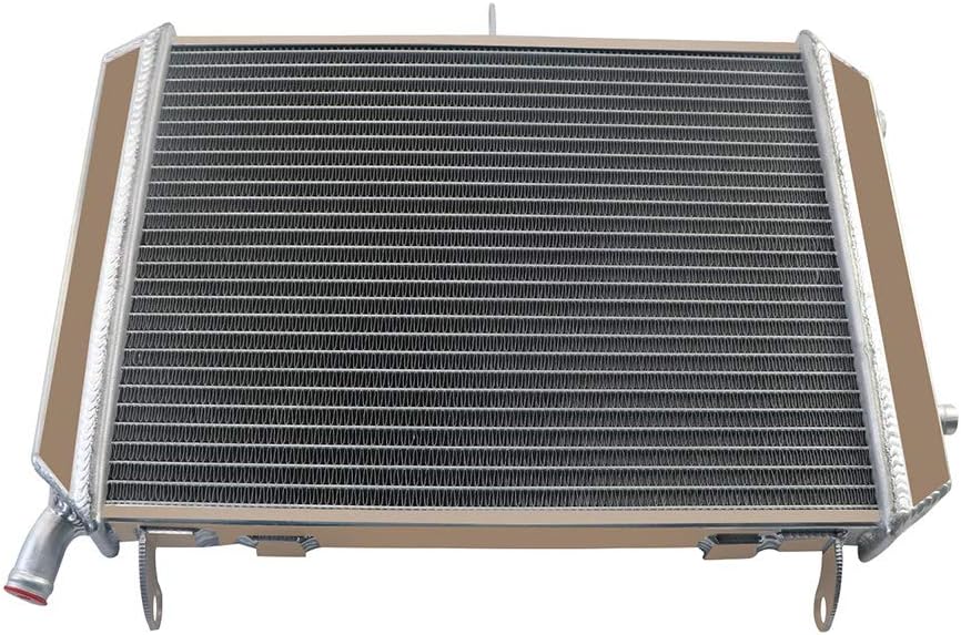 ALLOYWORKS 2 Row All Aluminum Radiator for Yamaha FJR1300 2003-05 / Yamaha FJR1300A 2004-05