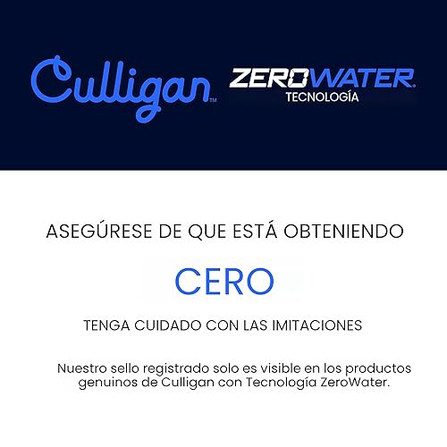 Miniatura 7 de Culligan Paquete de 3 filtros de repuesto con tecnología ZeroWater, filtro de agua avanzado de 5 etapas, certificado IAPMO para reducir el plomo,