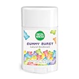 Fresh Monster Natural Deodorant for Kids & Teens I Mom's Choice Gold Award Winner | Aluminum-Free, Paraben-Free, Hypoallergenic I 24-Hour Protection I Beach Gummy Burst Scent I 1.76 oz