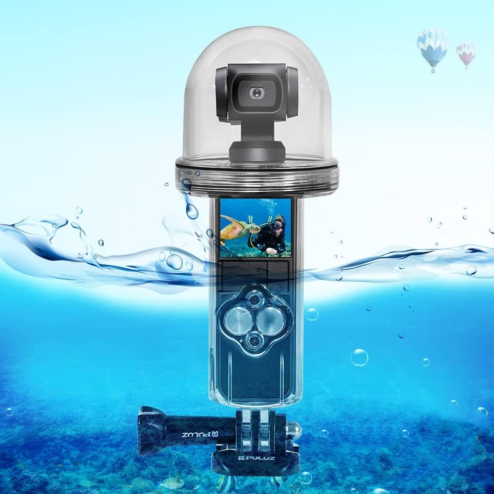 Amazon | DJI Osmo Pocket用防水ケース 61m 水中防水ハウジング