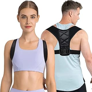Posture Corrector for Women and Man, Back Brace, Posture Corrector, Back Brace for Men Lower Back, Spine Corrector, Upright Back Straightener, Shoulder Brace, Back Pain Relief, Back Brace for Posture