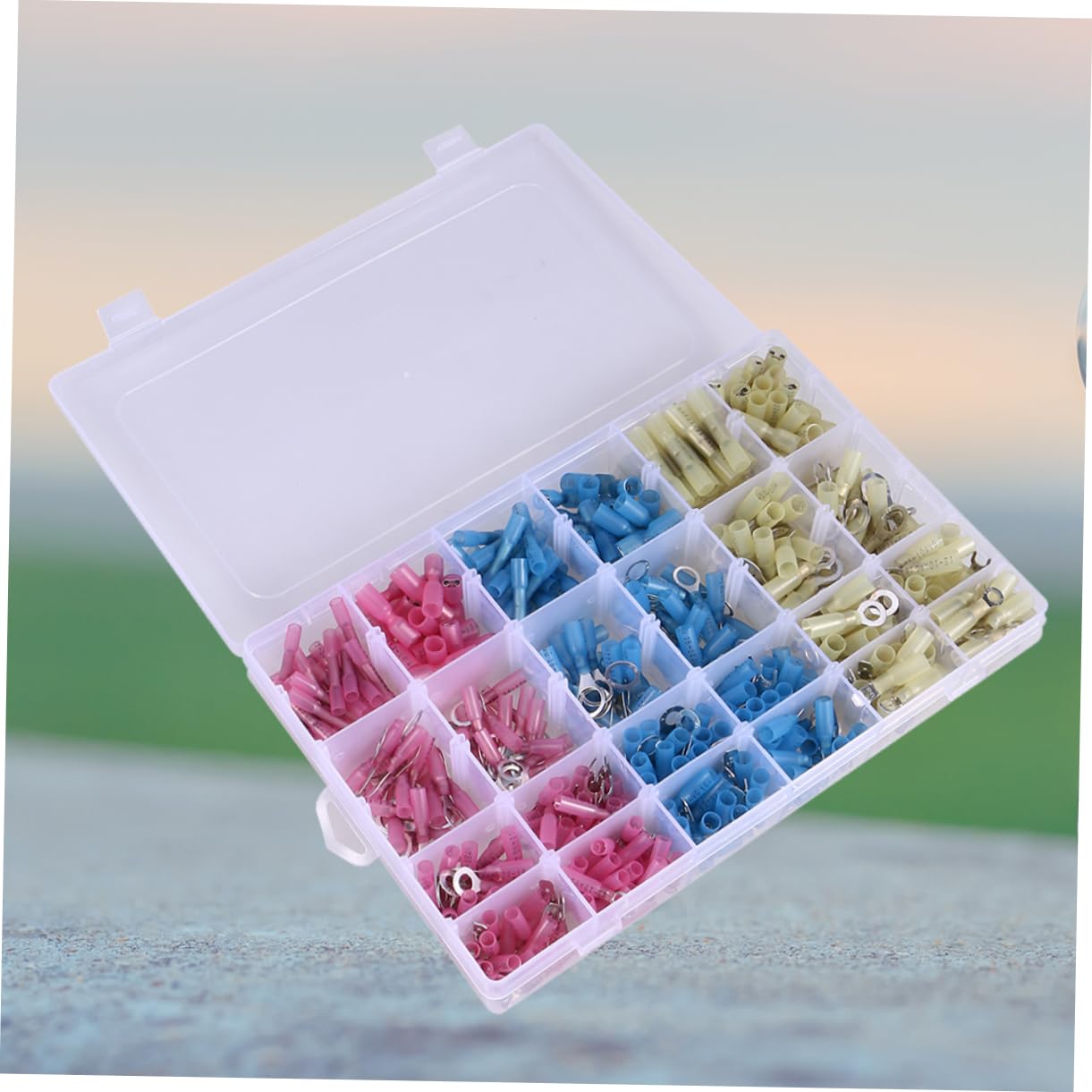 Anneome 481stücke Wasserbeständige Klemme Mit Lötringklemme Und Wärmeschrumpfklemme Wasserdichte Klemme Für Wasserdichtes Rohr Gemischte Farbe