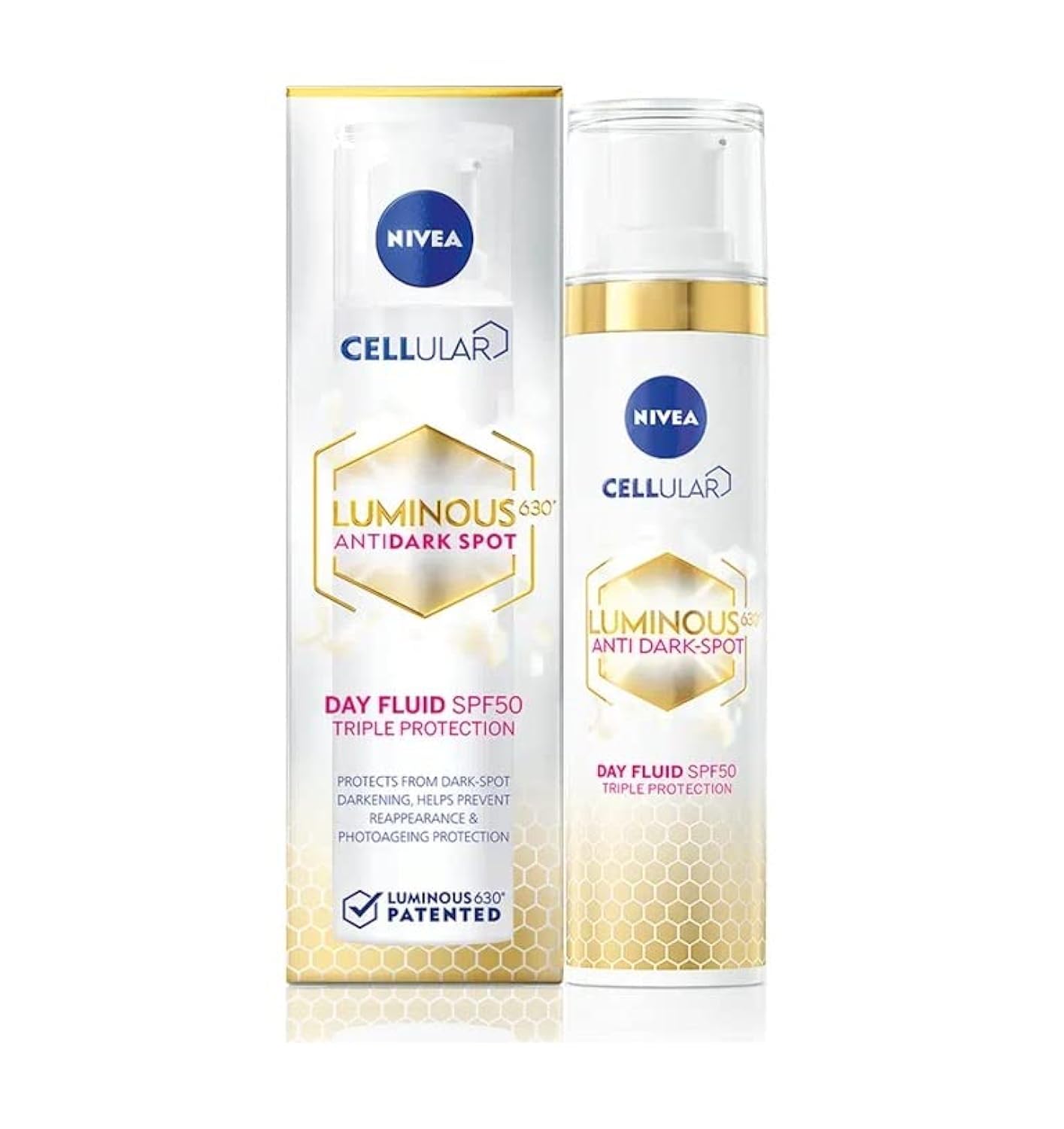 NIVEA Moisturizing CELLULAR LUMINOUS630 ANTI DARK-SPOT (DAY),1.35 fl oz NIVEA Moisturizing CELLULAR LUMINOUS630 ANTI DARK-SPOT (DAY),1.35 fl oz