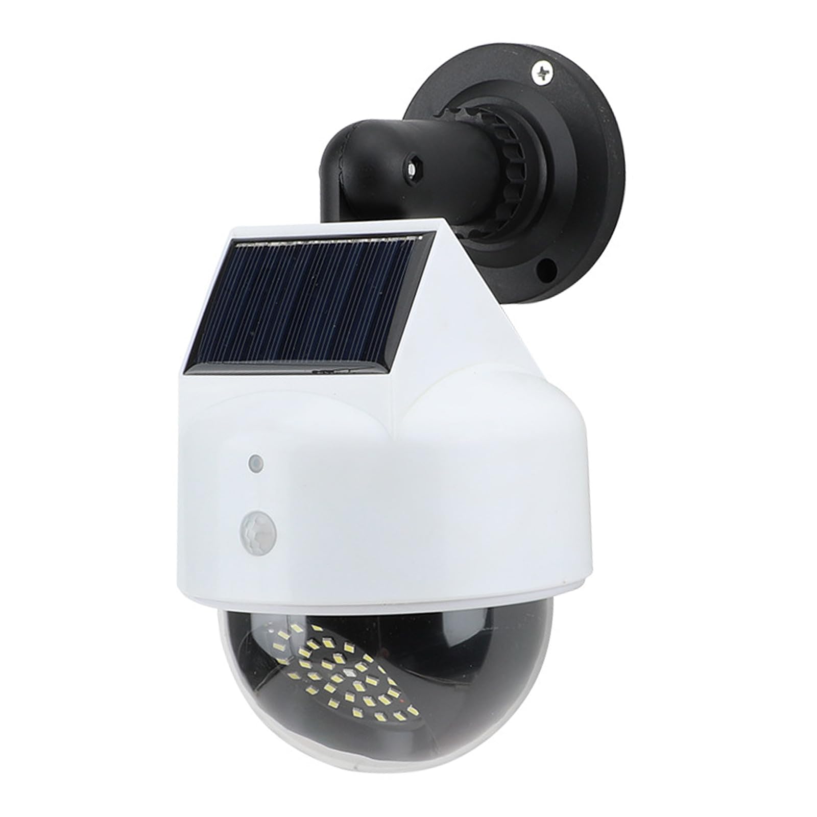 Kalttoy Light Solar Powered Dome Fake Camera Remote Control Cctv Security Camera Simulation Monitor With Led For Outdoor Solar Powered Outdoor