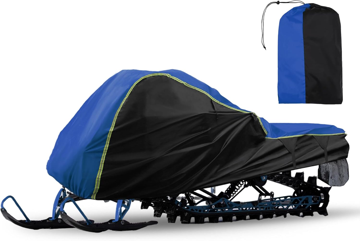 Amazon uxcell Lサイズ スノーモービルカバー 防水ポリエステル製 スレッドスキーカバー トレーラブル スノーモービル