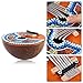 African Mbira, Thumb Piano, Professional Portable Musical Instrument, 7 Key Handmade Wooden Keys Coconut Shell Thumb Piano fo