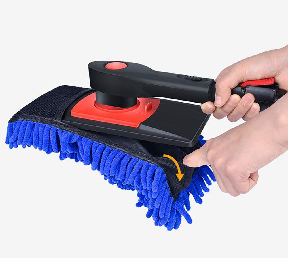 YMZ Mop do mycia samochodu teleskopowa wielofunkcyjna specjalna szczotka szczotka samochodowa długi uchwyt miękkie włosy mop samochodowy narzędzie do czyszczenia samochodu
