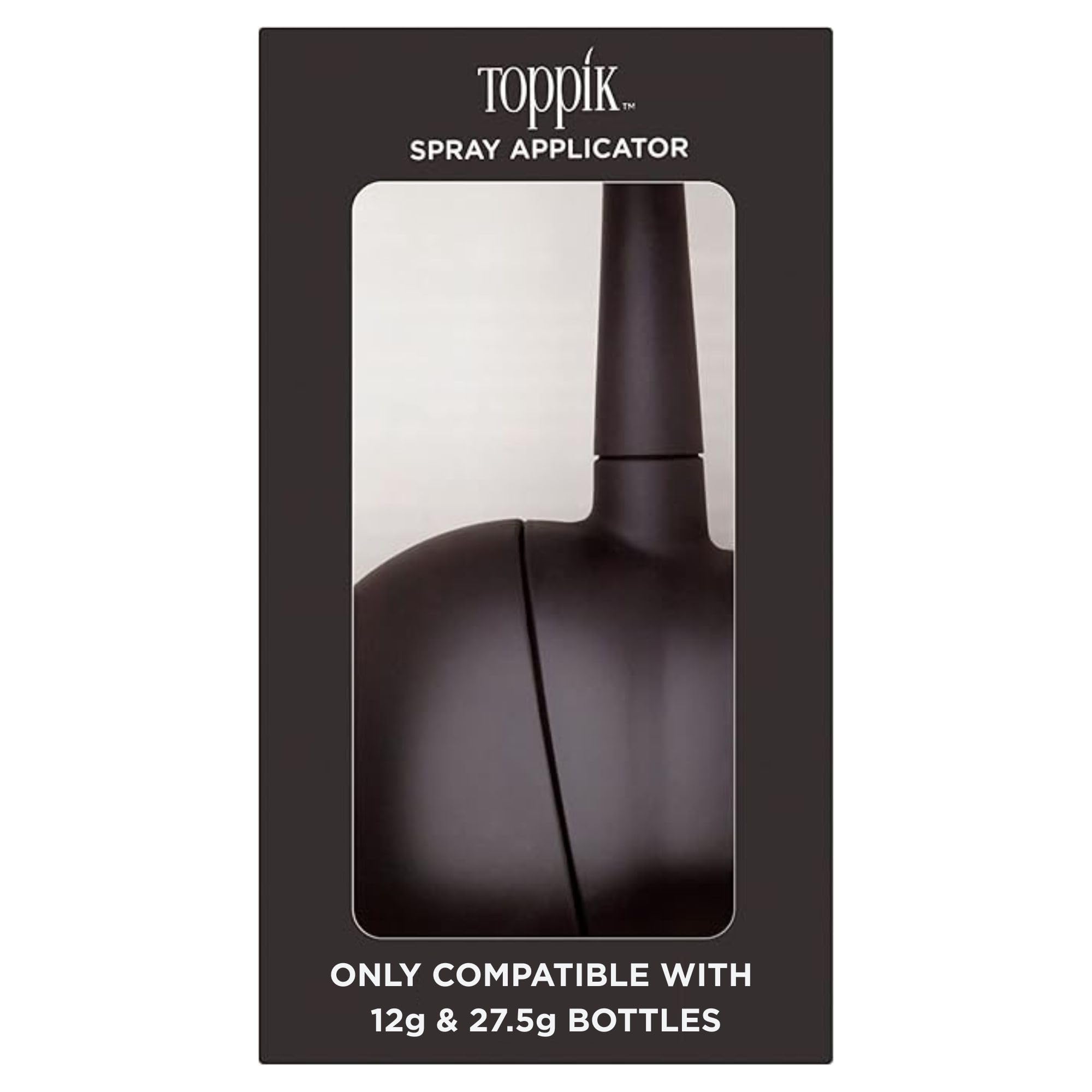 Toppik Spray Applicator, Precise Fibre Application on Thinning Hair for Naturally Thicker Looking Hair, Suitable for 12g & 27.5 g Bottle Sizes
