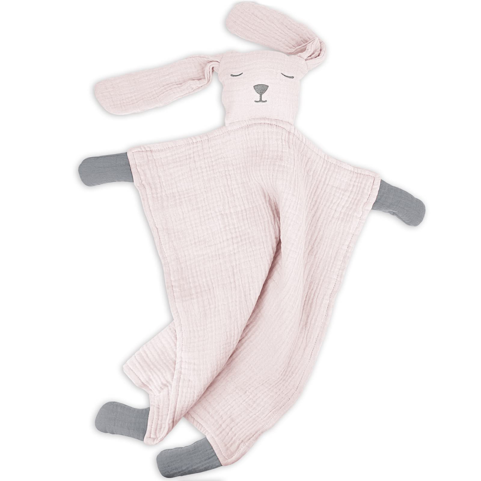lulumoon Puppy Baby Security Blanket: Skin-Friendly Muslin Snuggle Lovey — image 1