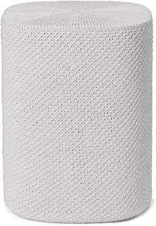 Soundskins Speaker Cover for Sonos Play 1 | 3D-Knitted Fabric Design | Acoustically Transparent, Durable Cover | Smoke White | Custom Fit for Speaker Protection