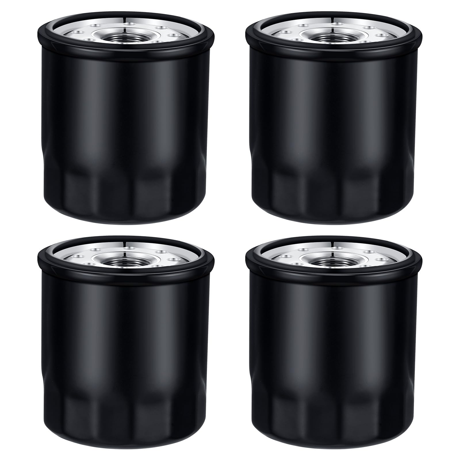 Gisafai 4 Pcs Oil Filters Oil Transmission Filter Compatible with Hydro-gear 52114/21545100, Bad Boy 063-1050-00, Gravely 21545100/600976, Toro 109-3321, Ferris 5101026X1