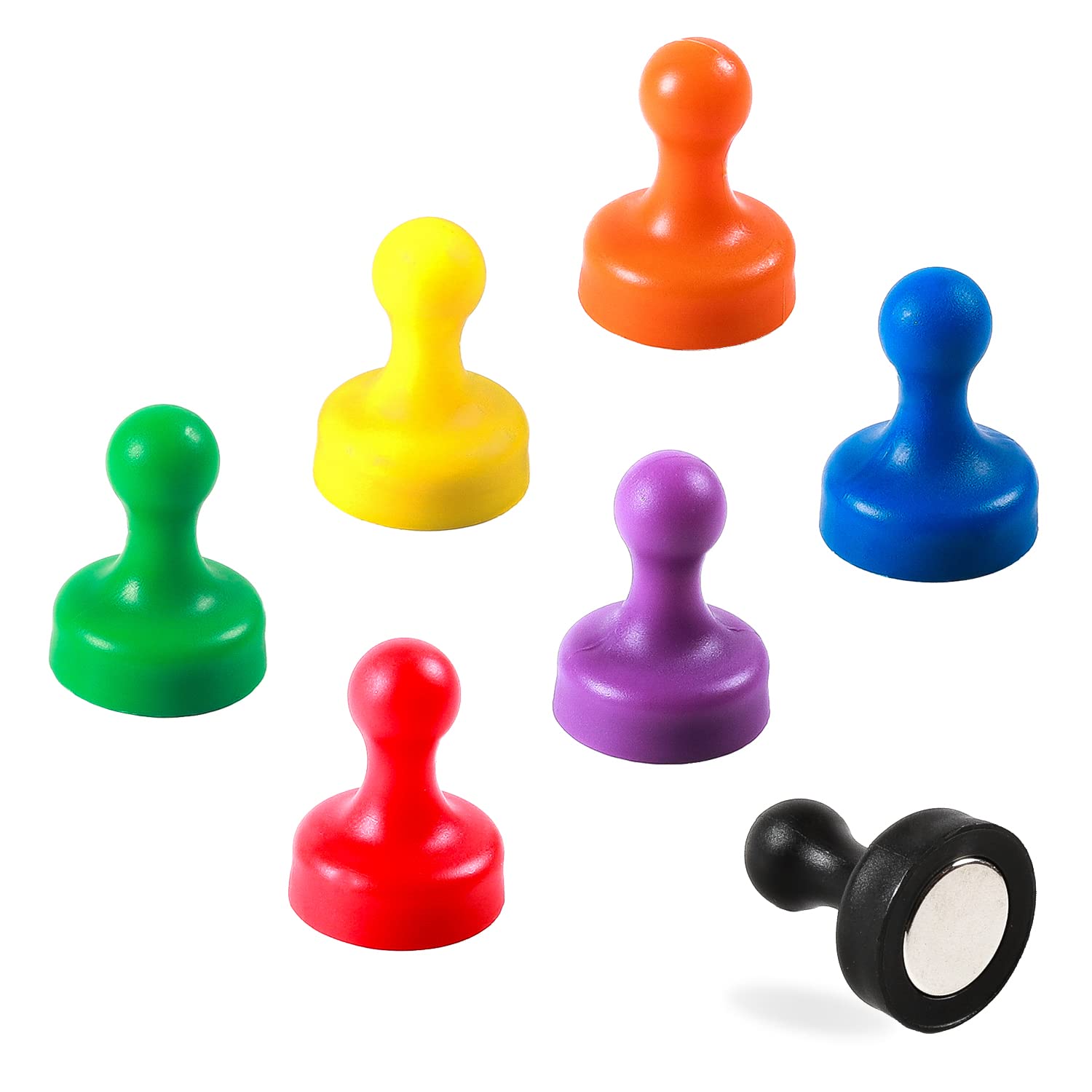 Buy 7 x Extra Strong Push Pins Neodymium Perfect for s, Whiteboards, Memos