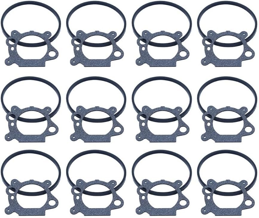 12Pcs Float Bowl Gasket Cleaner Mount Kit Compatible with 693981 799871 799866 790845 272653 272653S