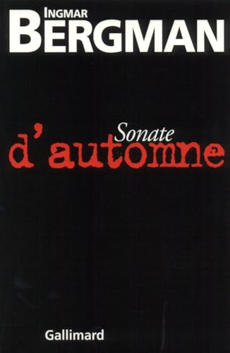 Sonate d'automne Broché – Grand livre