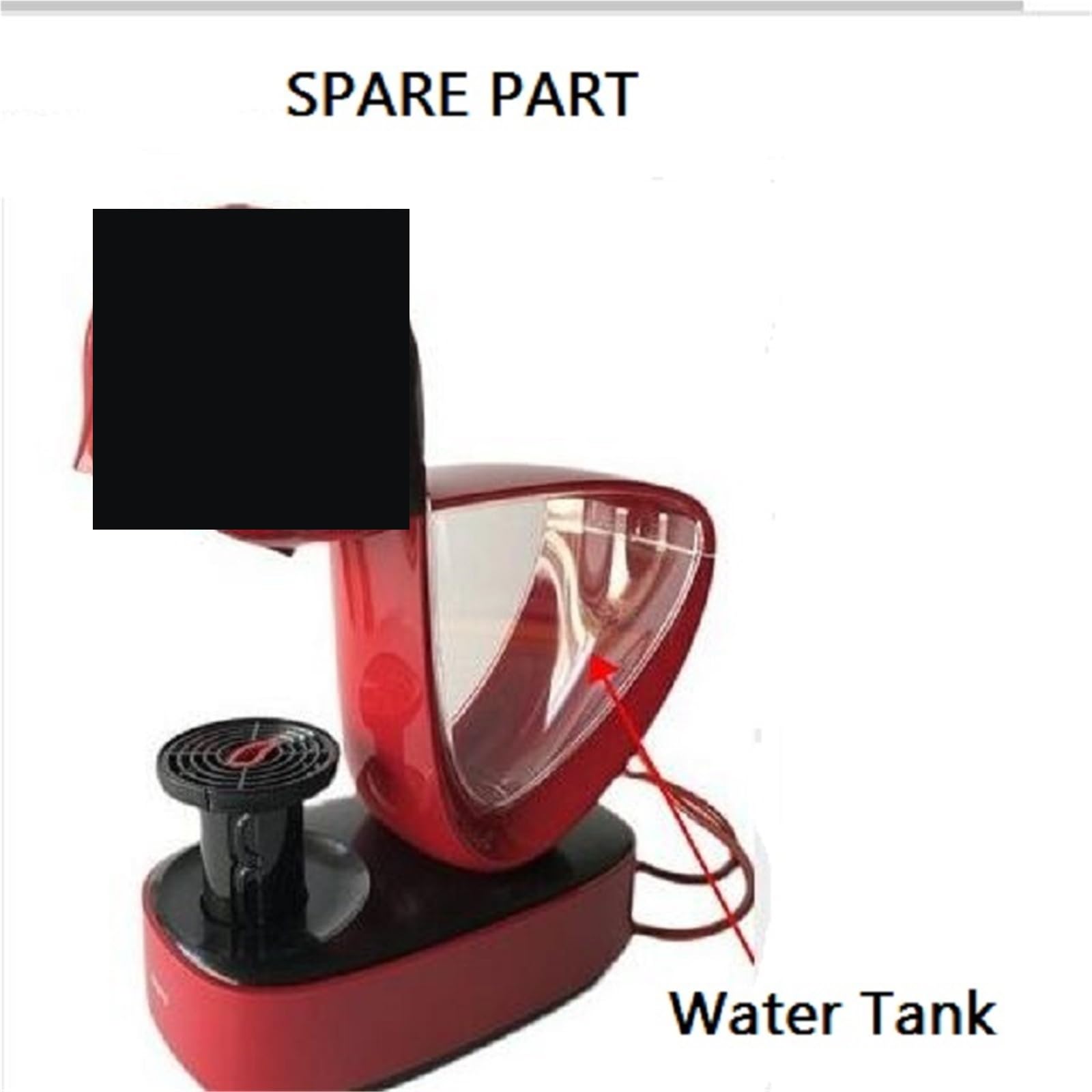 Compatible con tanque de agua y soporte for cápsulas Krups | Repuestos adecuados for equipos de café en cápsulas(Capsule Holder)