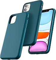 Vista 25 de TOCOL Funda delgada de silicona para iPhone 11 de 6.1 pulgadas, ajuste preciso, antideslizante, protección contra caídas, color gris lavanda
