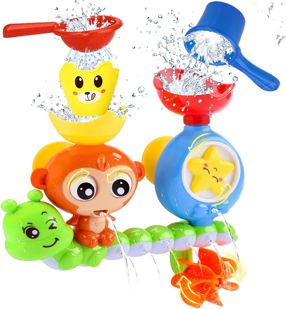 Amazon.com : Skip Hop Baby Bath Toy, Zoo Bathtime Basketball, Dog ...
