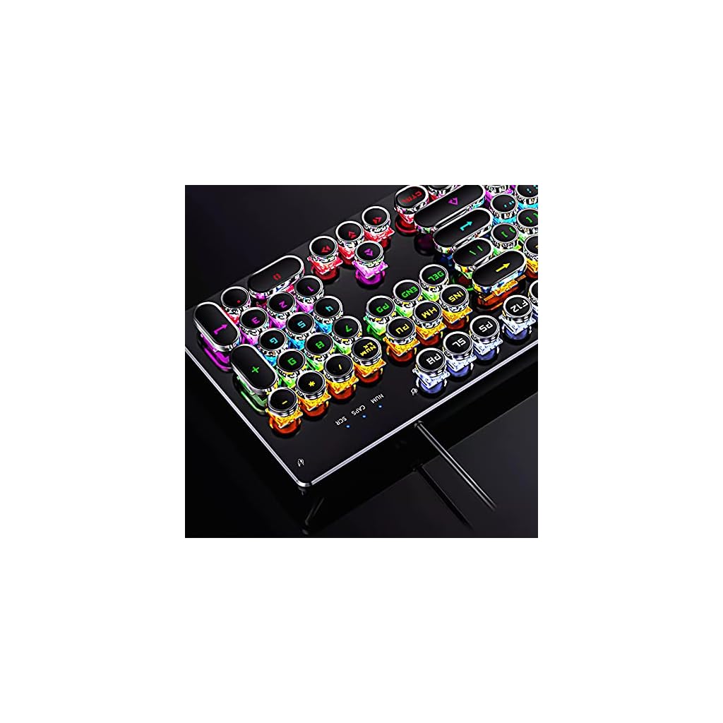Basaltech Mechanical Light Up Keyboard with LED Backlit A2Z Shop