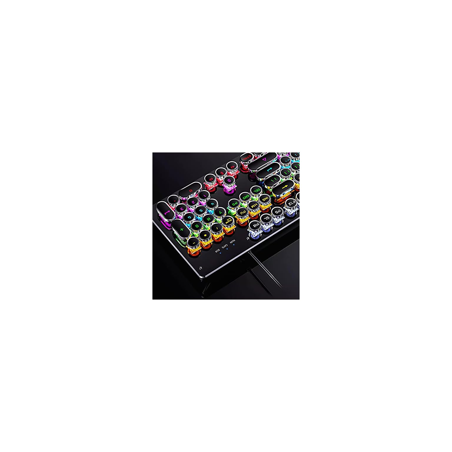 Basaltech Mechanical Light Up Keyboard with LED Backlit A2Z Shop