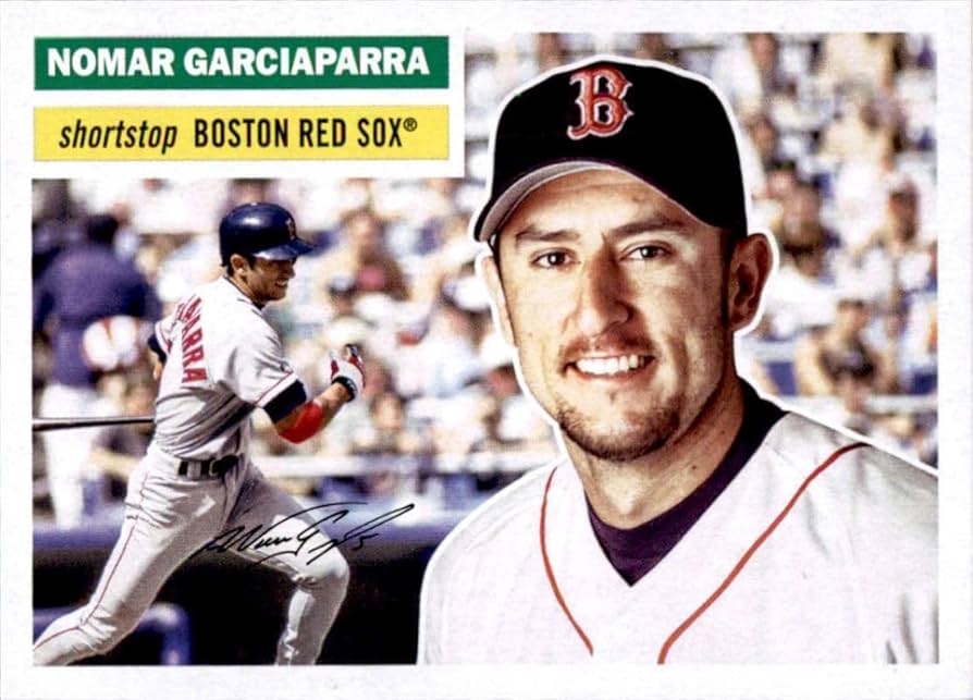 メジャーリーグ　カード　NOMAR GARCIAPARRA NOMAR GARCIAPARRA ROOKIE CARD Boston Red Sox TSC Draft Picks