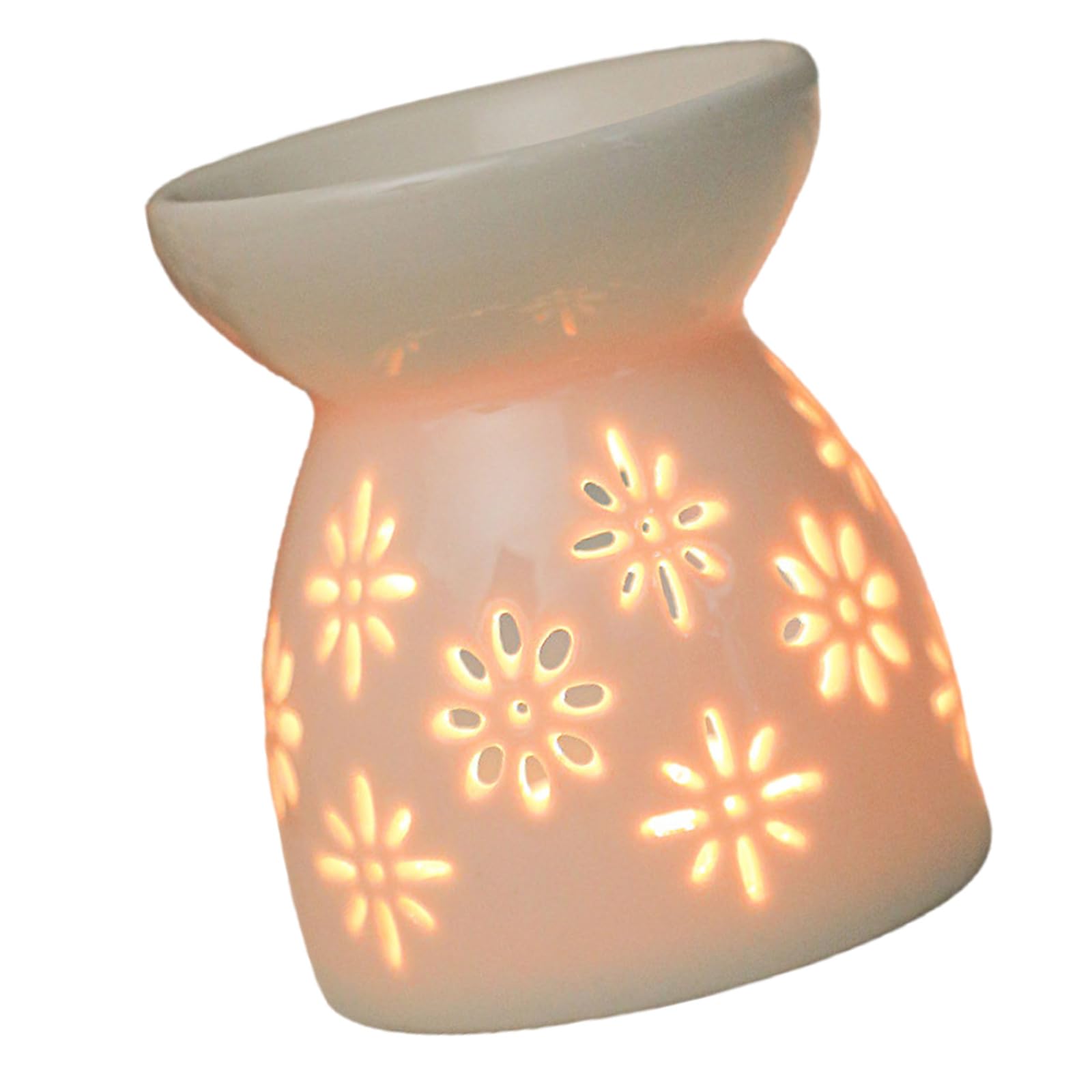 Ceramics Tealight Holder Hollowed Out Essential Oil Burners Aromatherapies Diffuser Furnaces Melt Warmer Stove Incenses Diffuser