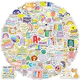 HomSeon Affirmation Stickers for Kids, 200Pcs Cute Positive Quotes Stickers for Students Water Bottle Inspirational Achievement Stickers for Classroom Teacher Incentive Encouraging Praise