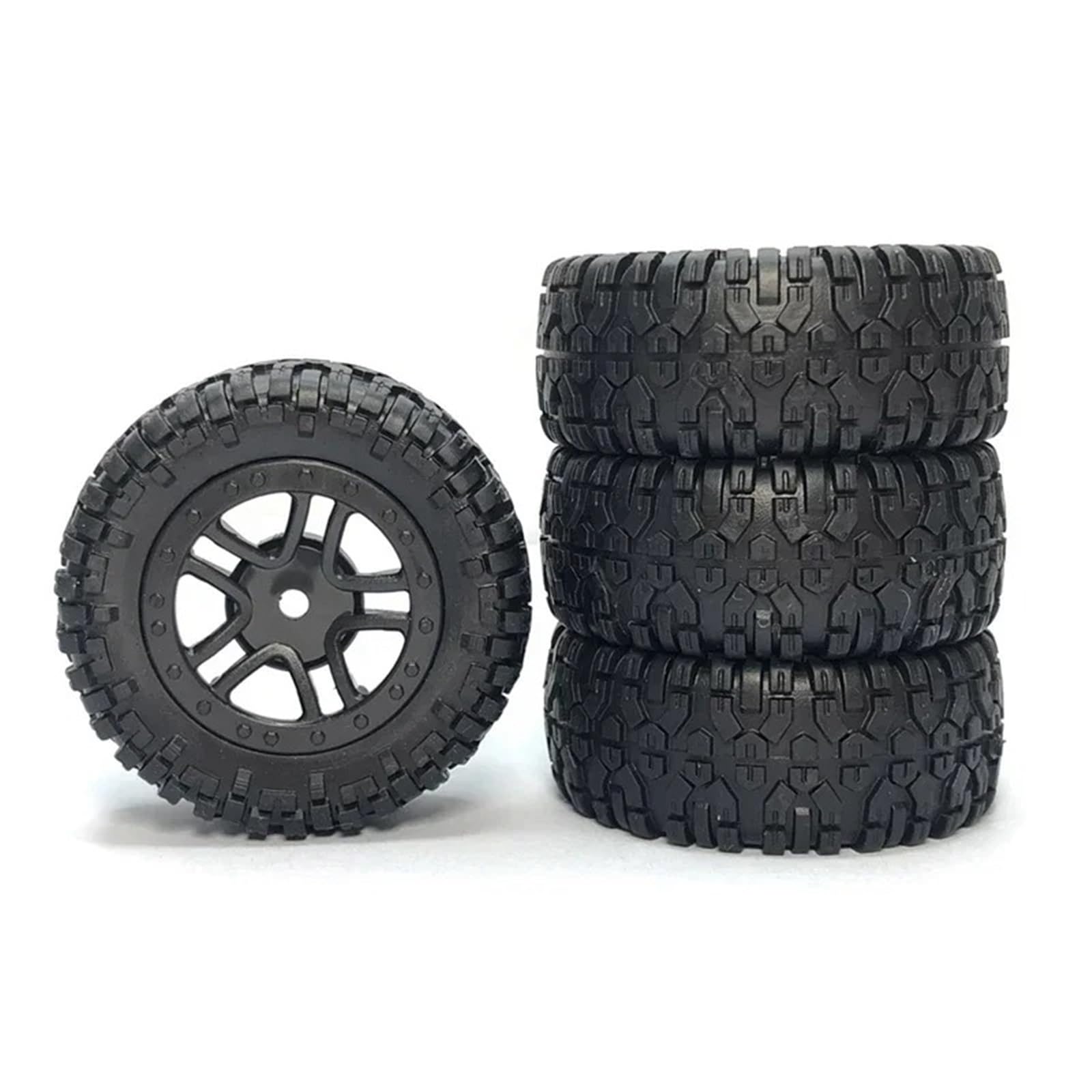 para Pxtoys para Enoze 9300 9302 9300E 9302E 9303E 9304E 1/18 RC Repuesto Coche 4 Uds Accesorios Rueda Neumático Piezas Mejora PX9300-21 Piezas Mejora RC