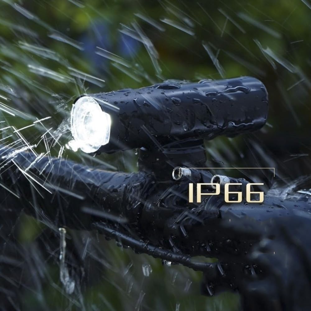 Fari per Bicicletta, luci notturne per Ciclismo, luci da Montagna, Ricarica USB, antiabbagliamento, Super Luminose, Luce Notturna, Accessori per Bicicletta