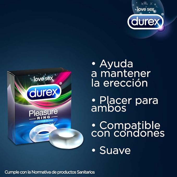 Durex Vibrador Intense Orgasmic Pure Fantasy + Lubricante ...