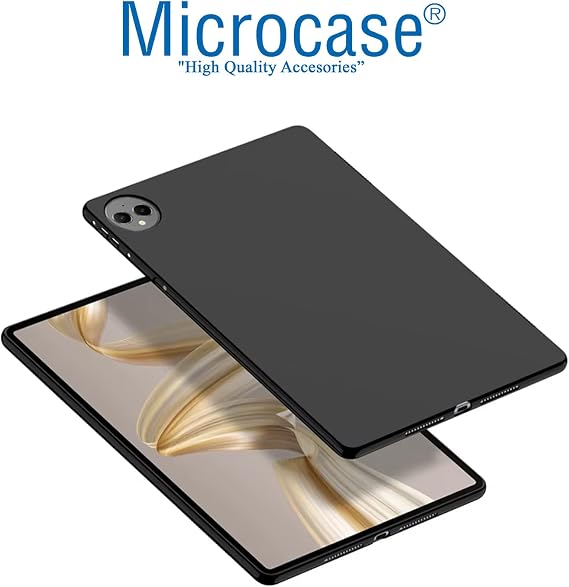 Microcase Huawei Matepad Pro 12.2 inch Papermatte Edition Tablet TPU Silikon Kılıf - AL8103 (Siyah)