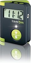 Humantechnik Travel Tim Réveil de Voyage Compact Couleur Vert et Noir