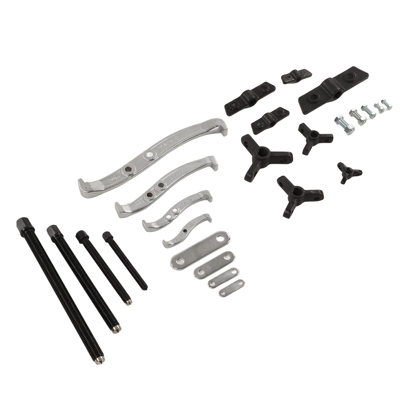 Ausla Juego de Separadores de Rodamientos CRV Kit de Extractor de Bujes de Engranajes 72 Piezas con 2 y 3 Extractores de Mandíbulas 3 Pulgadas 4 Pulgadas 6 8 para Mecánicos de Reparación de