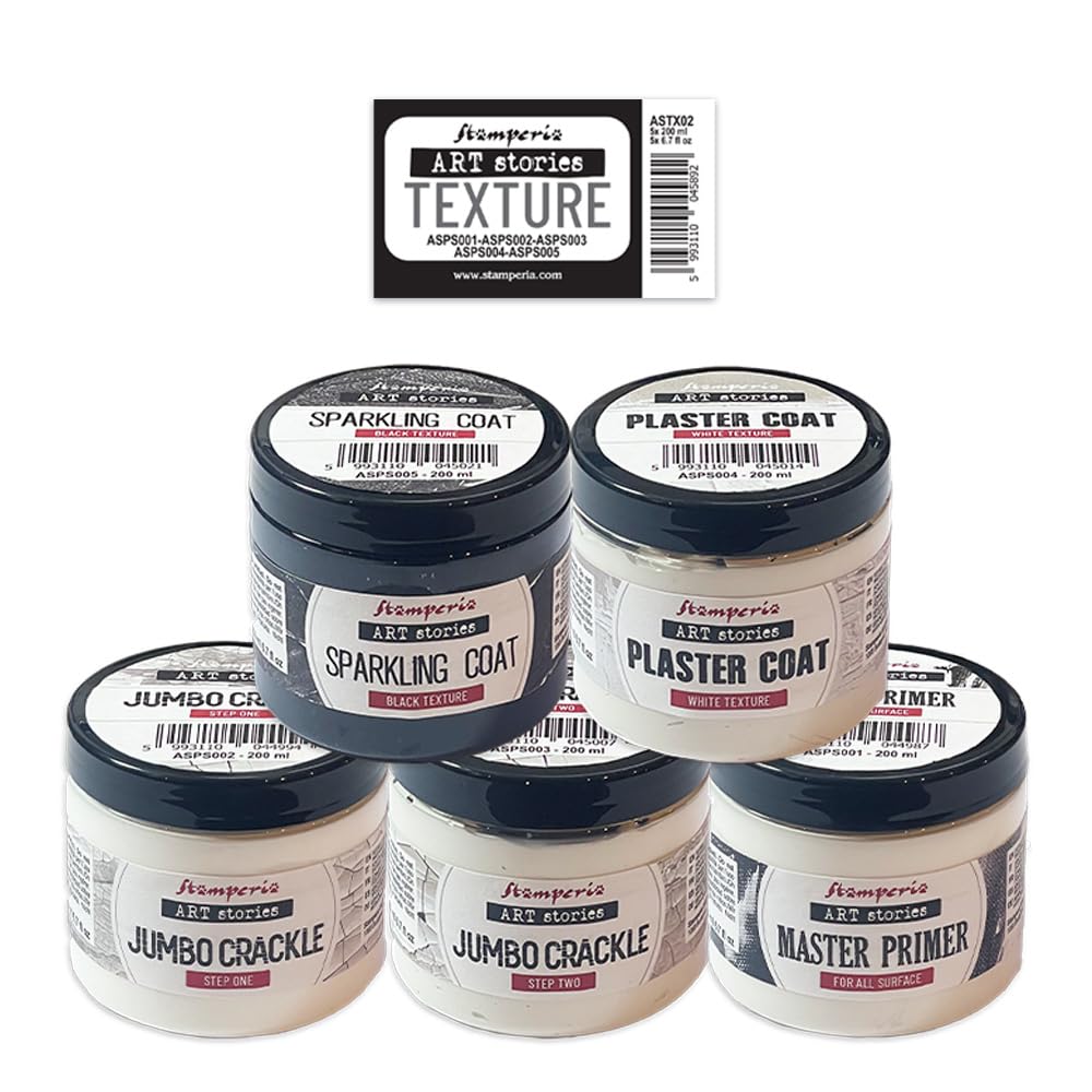 Jumbo Crackle Stamperia pour créer des craquelures géantes en mixed media - 8