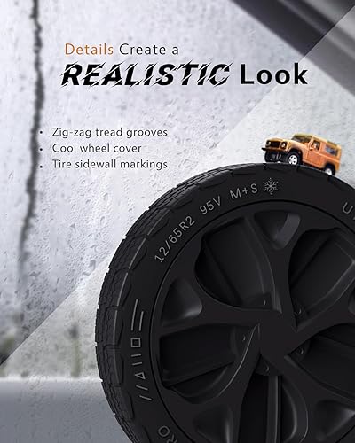 Miniatura 3 de UMIRRO Posavasos de automóvil para portavasos con forma de neumático, accesorios para el interior del vehículo, decoración estética del automóvil,