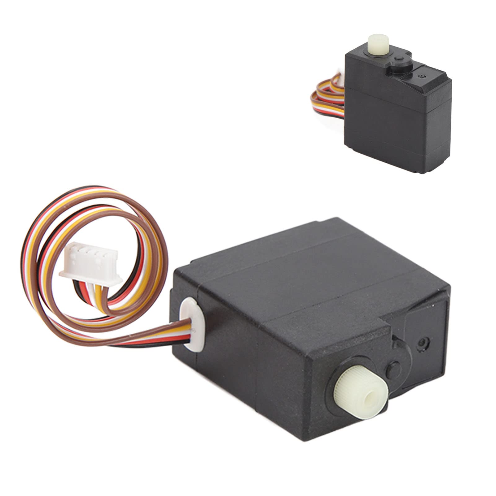 Tomantery Servo De Direction RC, Servo Numérique à Bras En Plastique Léger Pour Voiture RC à échelle 1/14 Pour 144010 Pour 124016