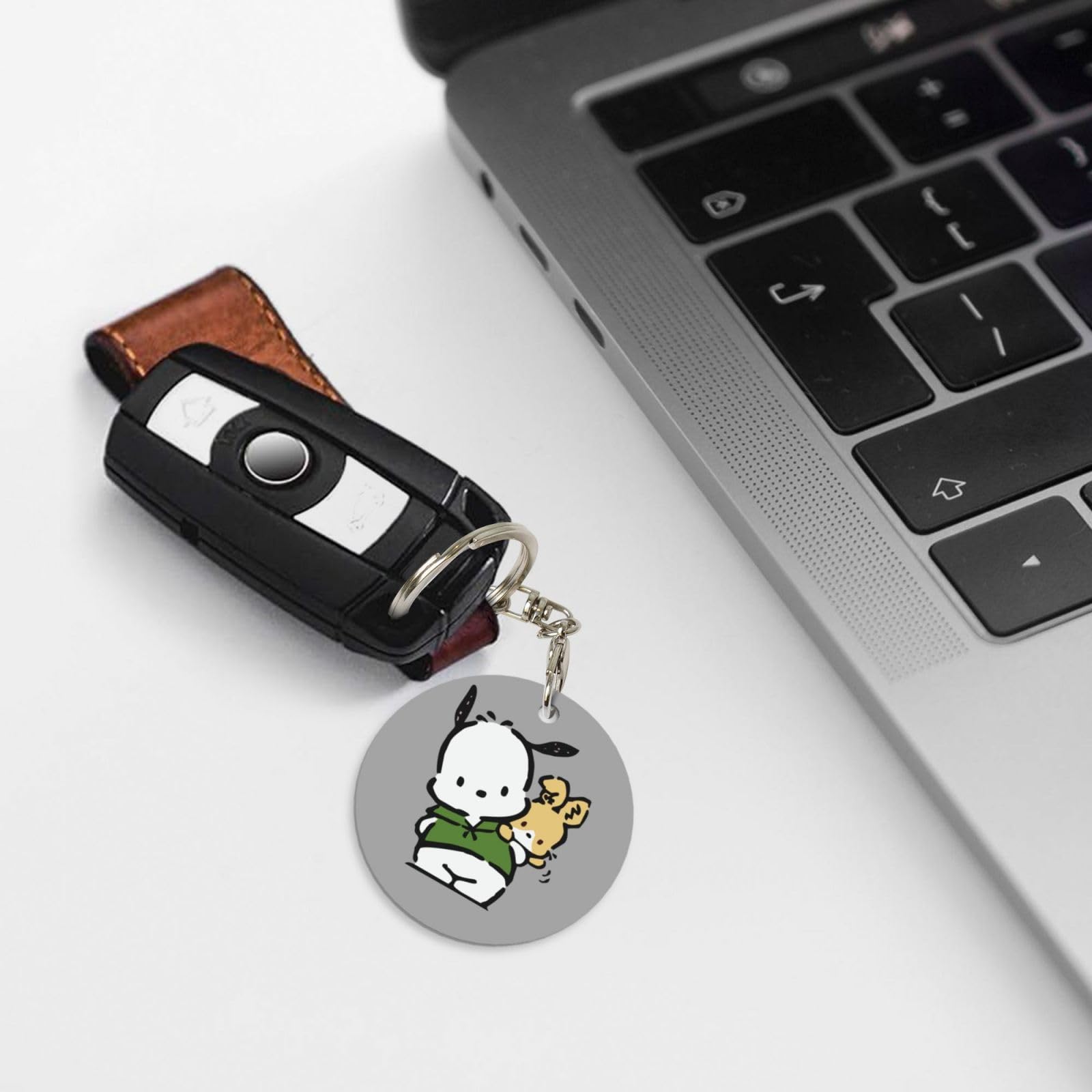 Amazon.co.jp: キーホルダー ポチャッコ 車キーホルダー メンズ